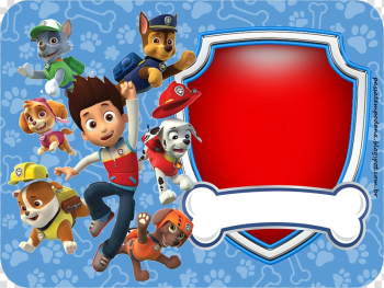 Paw Patrol , Wedding invitation Paper Convite Birthday Patrol, Birthday transparent background PNG clipart