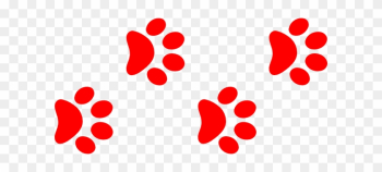 Paw Print Clip Art Border Clipart - Paw Paw Print Clip Art Border Clipart - Paw