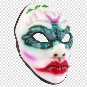 Payday 2 Replica Clover Mask Payday 2 Replica Clover Mask Payday: The Heist Masquerade ball, mask transparent background PNG clipart
