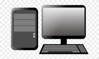Pc Clipart - - Desktop Computer Vector Png Pc Clipart - - Desktop Computer Vector Png