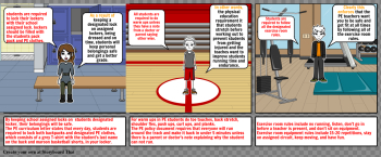 PE rules Storyboard par meghan_s PE rules Storyboard par meghan_s