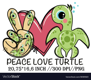 peace love turt peace love turt
