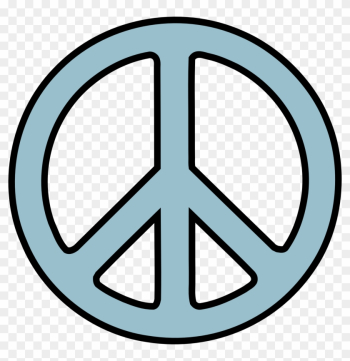 Peace Sign Clip Art Free - Peace Clipart Transparent