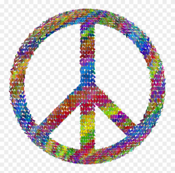 Peace Symbols Hippie Sign Computer Icons - Peace Sign In Words