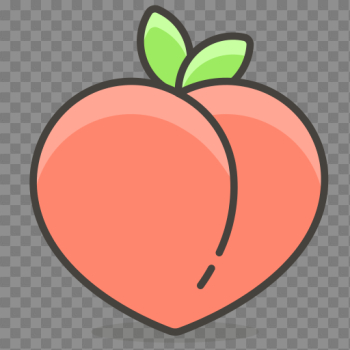 Peach Icon Free of 780 Free Vector Emoji Peach Icon Free of 780 Free Vector Emoji