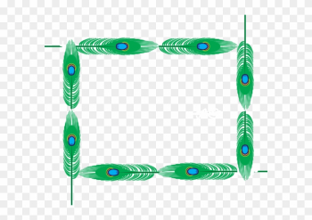 Peacock Clipart Border - Feather Borders Clipart Peacock Clipart Border - Feather Borders Clipart