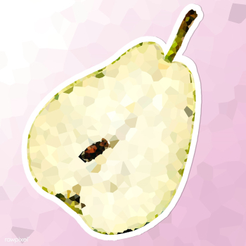 Pear crystallized style sticker illustration | Free illustration - 2347547 Pear crystallized style sticker illustration | Free illustration - 2347547