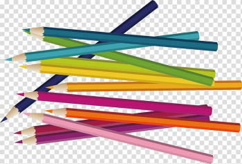 Pencil Icon, A variety of colored pencils transparent background PNG clipart Pencil Icon, A variety of colored pencils transparent background PNG clipart