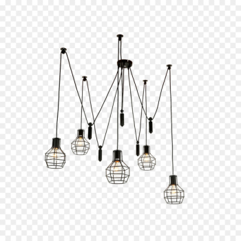 Pendant light Chandelier Light fixture Incandescent light bulb - wrought iron chandelier 