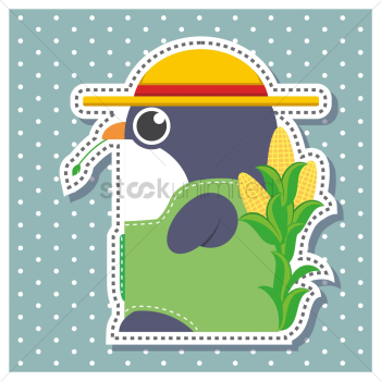 Penguin as a farmer Penguin as a farmer
