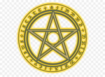 Pentagram Wicca Witchcraft Ceremonial magic - Pentacle Invertit 