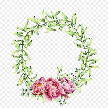 Peony, Flower, Wreath, Pink, Plant PNG Peony, Flower, Wreath, Pink, Plant PNG