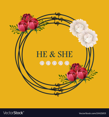 Peony rose ranunculus pink flowers and decorative vector image Peony rose ranunculus pink flowers and decorative vector image