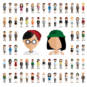 People character icons | Free stock vector - 389619 People character icons | Free stock vector - 389619