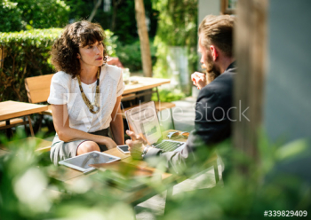 People hangout together at coffee shop People hangout together at coffee shop