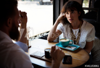 People hangout together at coffee shop People hangout together at coffee shop