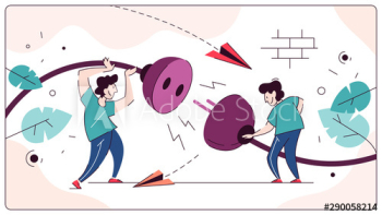 People holding electric plug and socket, idea of connection People holding electric plug and socket, idea of connection