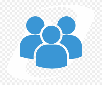 People Icon Blue Png