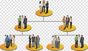People in chart illustration, Cartoon Illustration, Business people transparent background PNG clipart