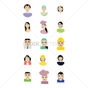 People in different professional People in different professional