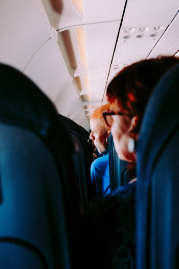 People Inside Airliner People Inside Airliner