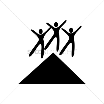 People jumping with success People jumping with success