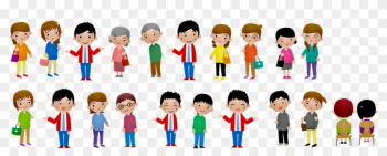 People, Man, Women, Grandma, Grandpa - Cartoon People Png People, Man, Women, Grandma, Grandpa - Cartoon People Png