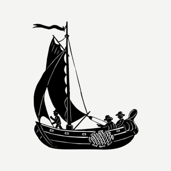 People on boat clipart, vintage | Free PSD Illustration - rawpixel People on boat clipart, vintage | Free PSD Illustration - rawpixel