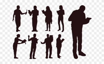 People Reading A Poem Silhouettes - People Reading Vector People Reading A Poem Silhouettes - People Reading Vector