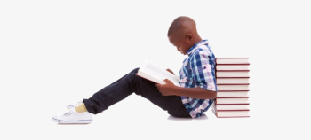 People Reading Png - Black People Reading PNG Image | Transparent ...