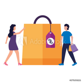 people shopping bag commerce concept people shopping bag commerce concept