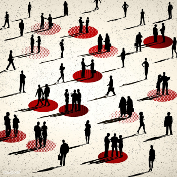People social distancing in public illustration | Free illustration - 2307443 People social distancing in public illustration | Free illustration - 2307443