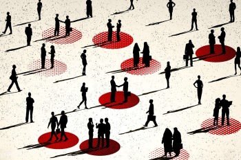 People social distancing in public illustration | Free illustration - 2307666 People social distancing in public illustration | Free illustration - 2307666