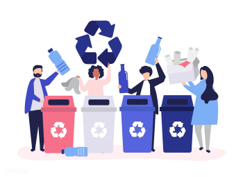 People sorting garbage for recycling | Free stock vector - 478378 People sorting garbage for recycling | Free stock vector - 478378