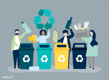 People sorting garbage for recycling | Free stock vector - 481102 People sorting garbage for recycling | Free stock vector - 481102