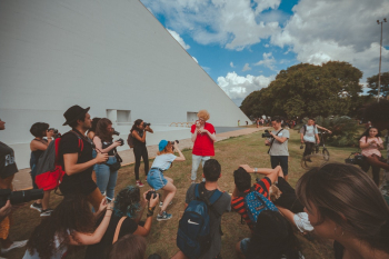 People Taking Photos Of Man People Taking Photos Of Man
