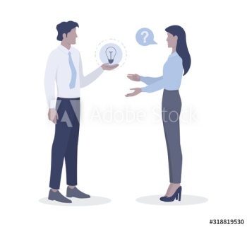 People talk and sharing ideas People talk and sharing ideas