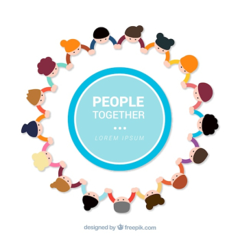 People together background People together background