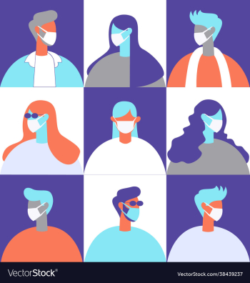 people wearing masks concept people wearing masks concept