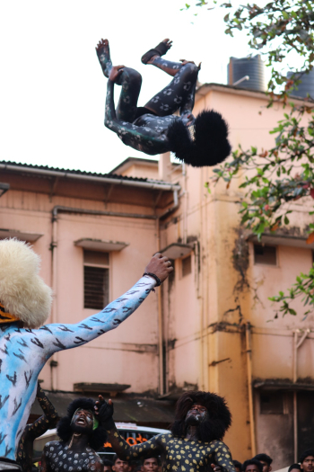 People With Face Paint Doing Stunts People With Face Paint Doing Stunts
