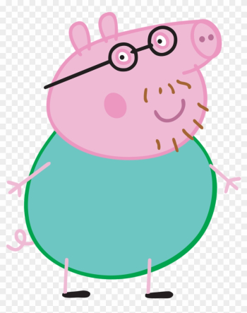 Peppa Pig Character Fanart - Peppa Pig Daddy Pig Peppa Pig Character Fanart - Peppa Pig Daddy Pig