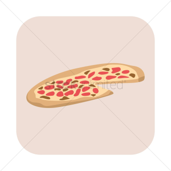 Pepperoni pizza