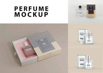 Perfume Packaging Mockups