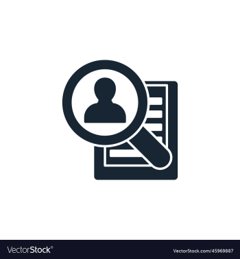 permanent recruitment creative icon filled