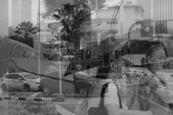 Person Behind Glass Person Behind Glass