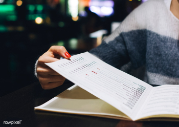 Person flipping through a menu | Free public domain photo - 448153 Person flipping through a menu | Free public domain photo - 448153