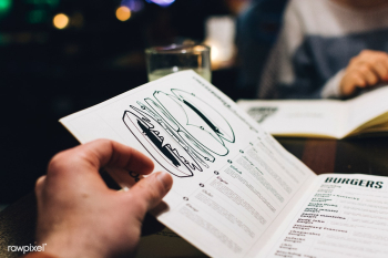 Person flipping through a menu | Free public domain photo - 448335 Person flipping through a menu | Free public domain photo - 448335