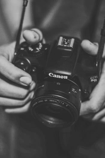 Person Holding Camera Person Holding Camera