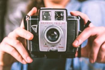 Person Holding Camera Person Holding Camera