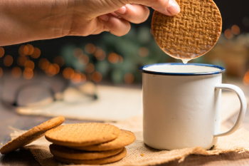 Person Holding Cookie Person Holding Cookie